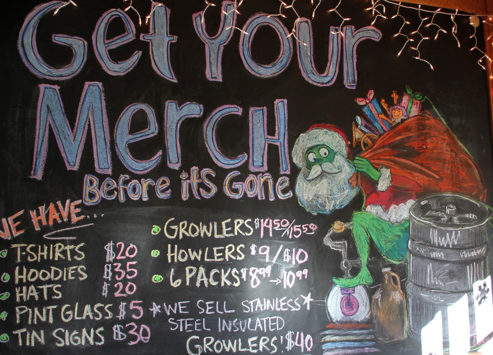 Chalk art